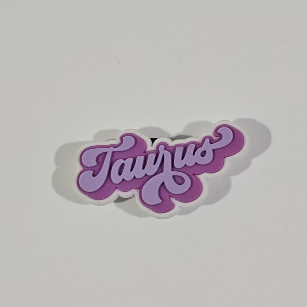 Taurus Zodiac Astrology Shoe Charm Croc Charms Clog